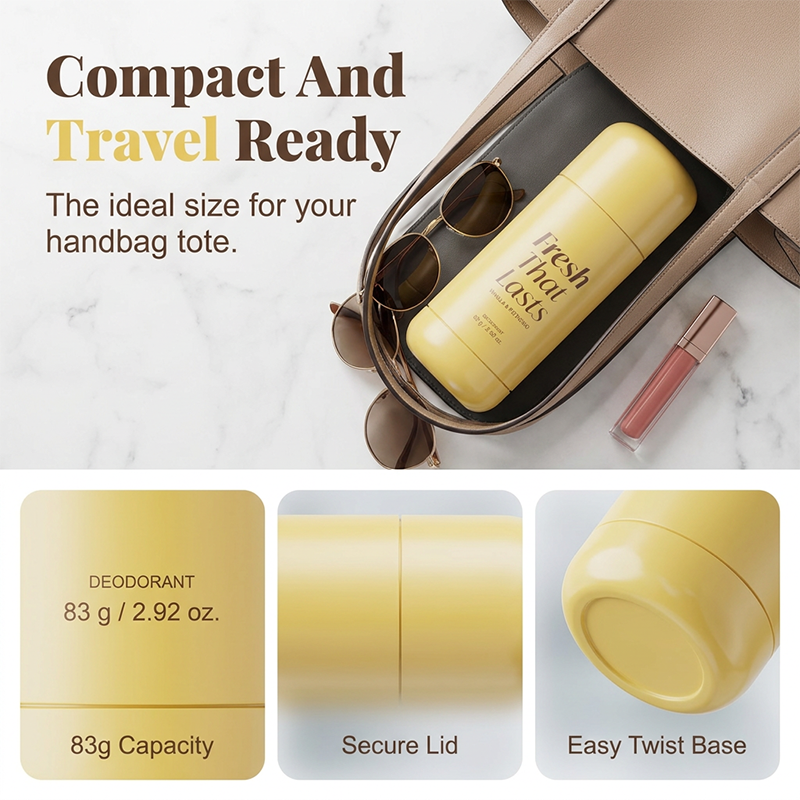 Vanilla & Pistachio Scented Deodorant