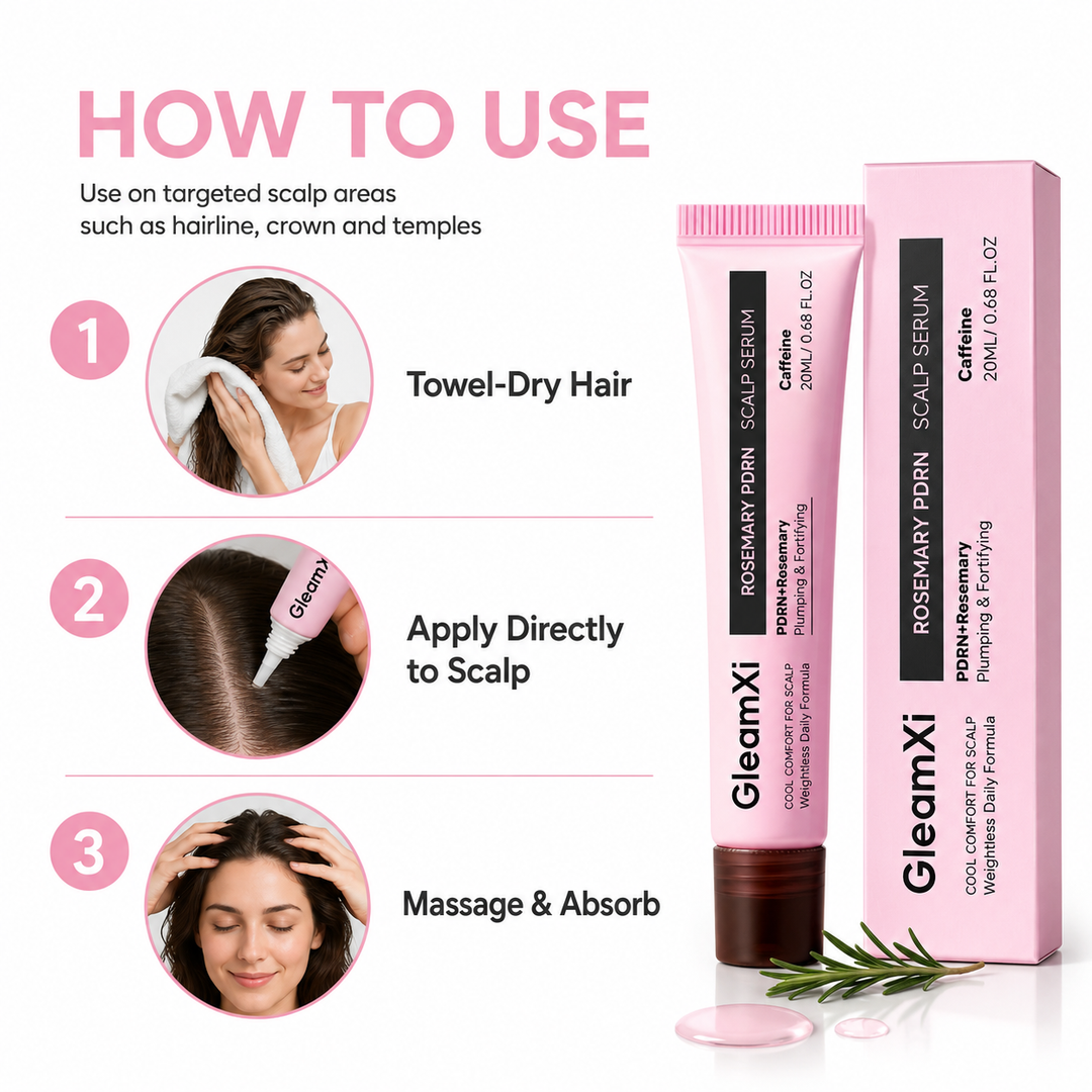 Rosemary PDRN Spicule Scalp Serum (20ml) | Dry & Oily, Flaky-looking Scalp | Korea Hair Care, Free from Parabens, Silicones, Sulfates