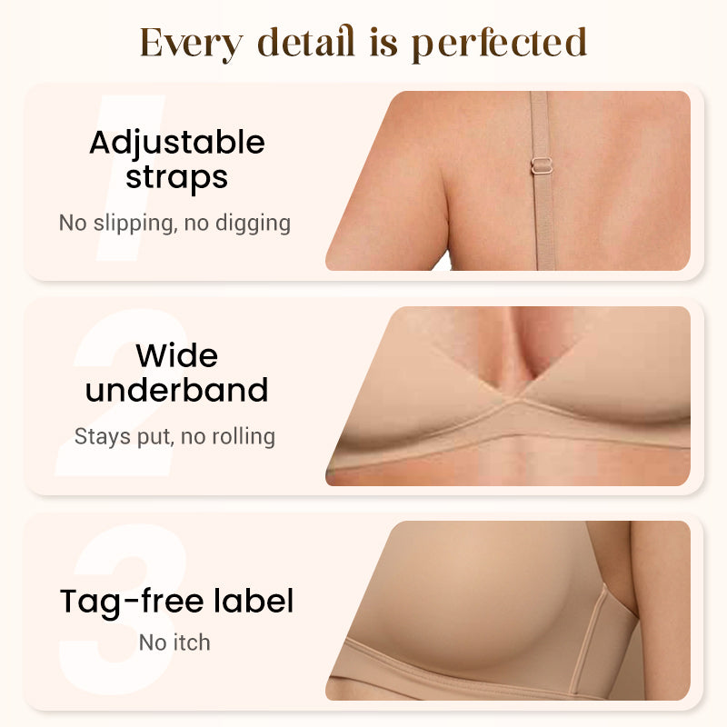 💞Women's Wire-Free Triangle Bralette