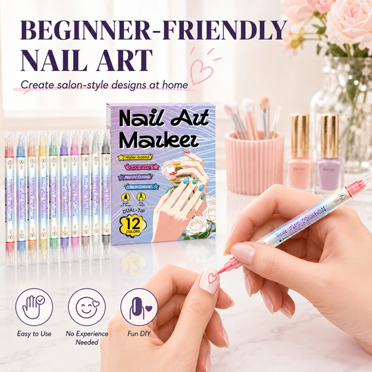 DIY Nail Art Marker Pen Set