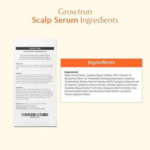 Hair GrowthSerumwith Built in Brush for Hair Growth & Thickening