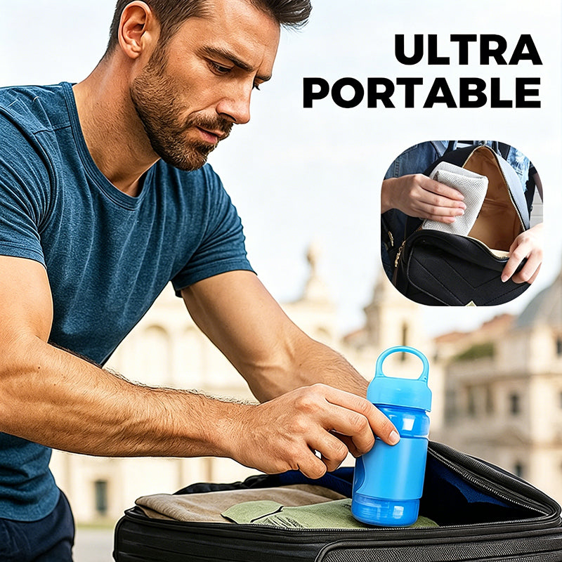 ❄️Cold Sweat Towel You Can Use Anywhere, Anytime! Reusable Soft Absorbent Cooling Portable
