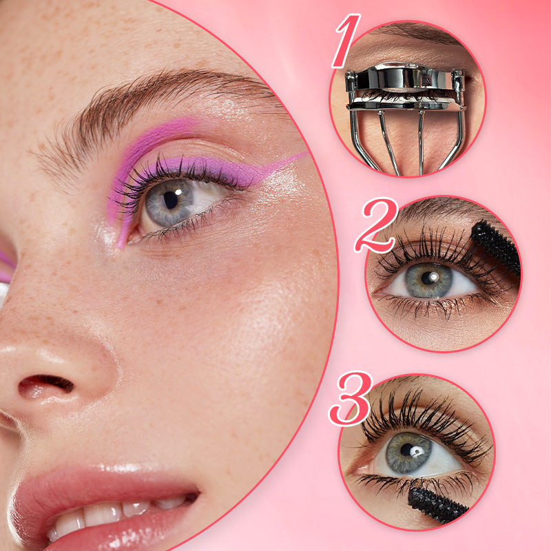⏰Great Sale - BUY 1 GET 1 FREE🔥Waterproof Long-Lasting Volumizing Smudge-Proof Mascara