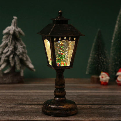 🎄Christmas Snow Night Light with Music Luminous Decoration Lamp✨