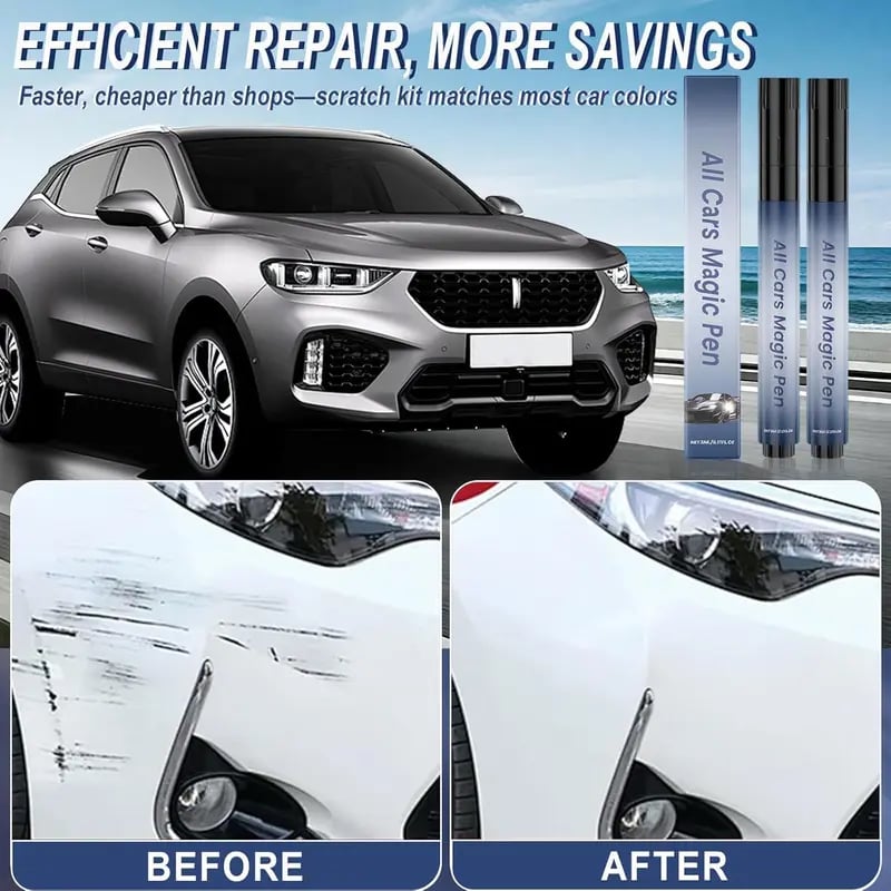 🚗✨ Car Scratch Repair Pen – One Stroke, One Fix🛠️✅