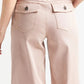 👖2025 HOT SALE💷Stretch Twill Cropped Wide Leg Pants