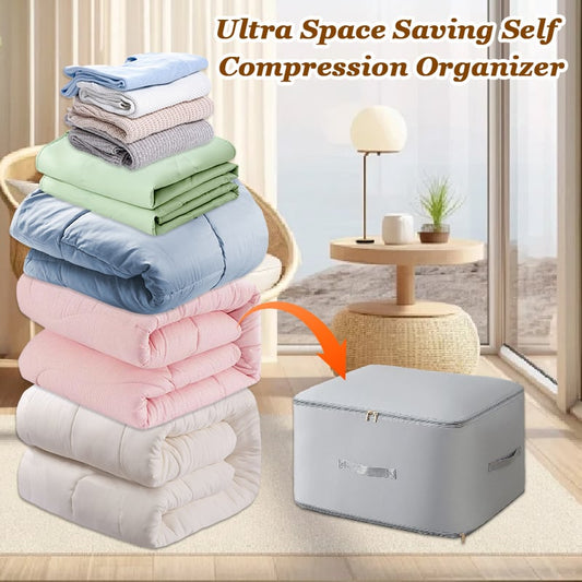 🌸Hot Sale 49% OFF🌸Ultra Space Saving Self Compression Organizer