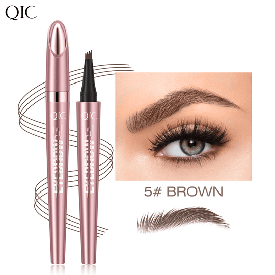 💞50K+ SOLD!💥3D Microblading Eyebrow Pencil – 4-Prong Tip, Waterproof & Natural Hair-Like Strokes 🖌️