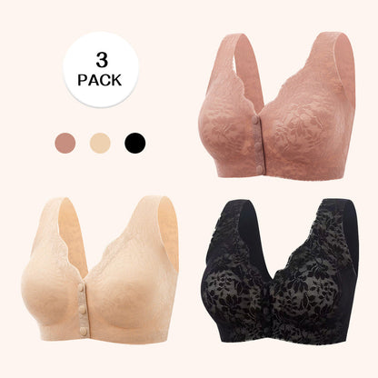 ZERO FEEL Lace Full Coverage Front Closure Bra