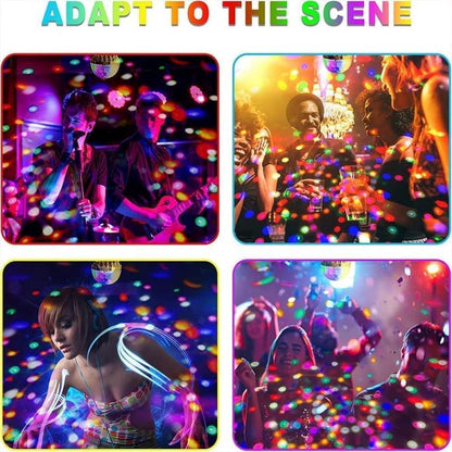 💥Early Christmas Sale✨ 49% OFF💥 Colorful Rotating Disco Ball Light