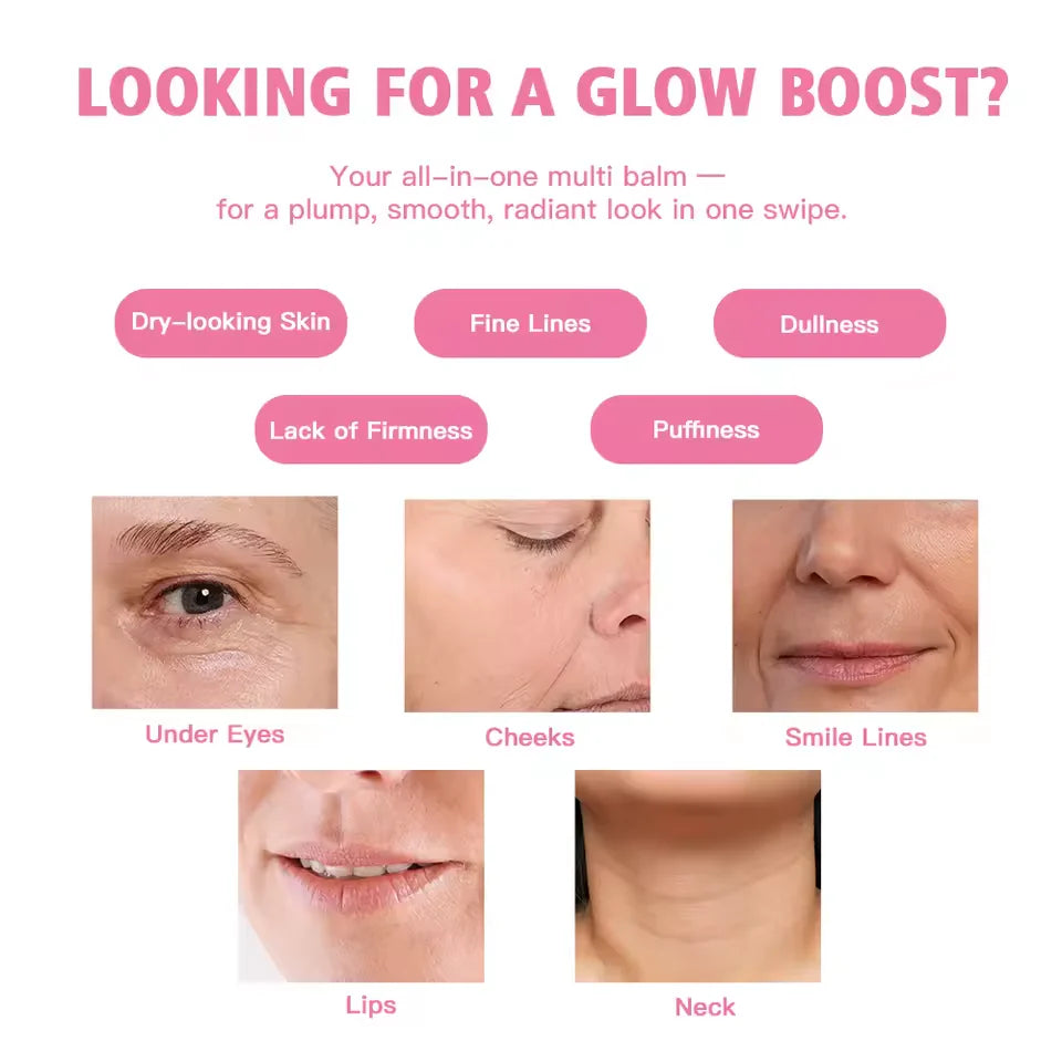 [Official Store] New aqa™ Natural medicine PDRN Pink Collagen Volume Multi Balm