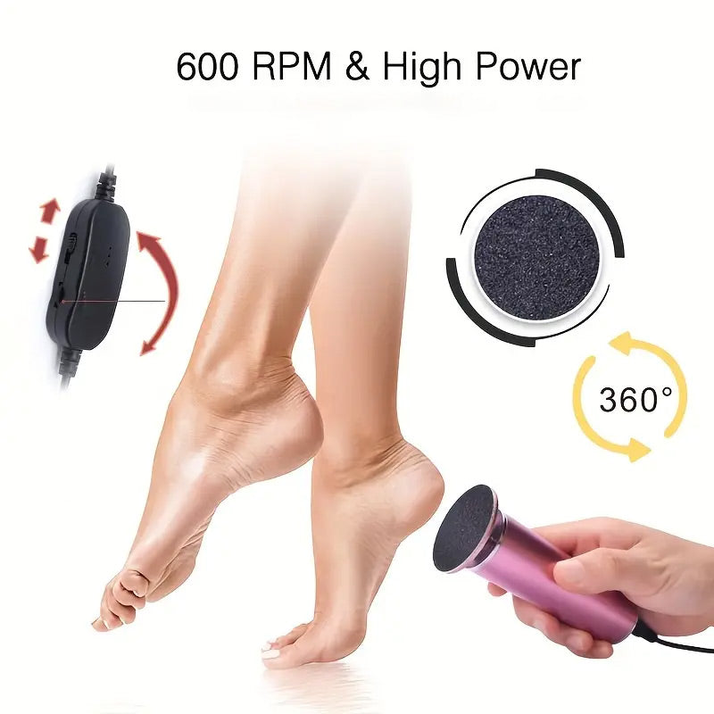 Free shipping on one piece too-Electric Foot Exfoliator