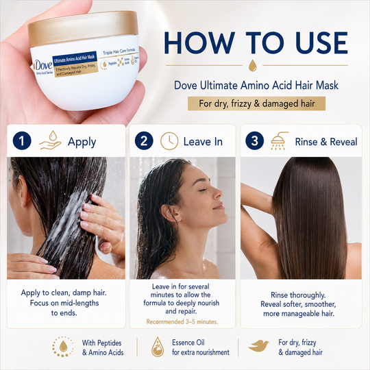 🥳2026 HOT SALE🥳💞Amino Acid Hydrating Hair Mask - Portable Travel Size