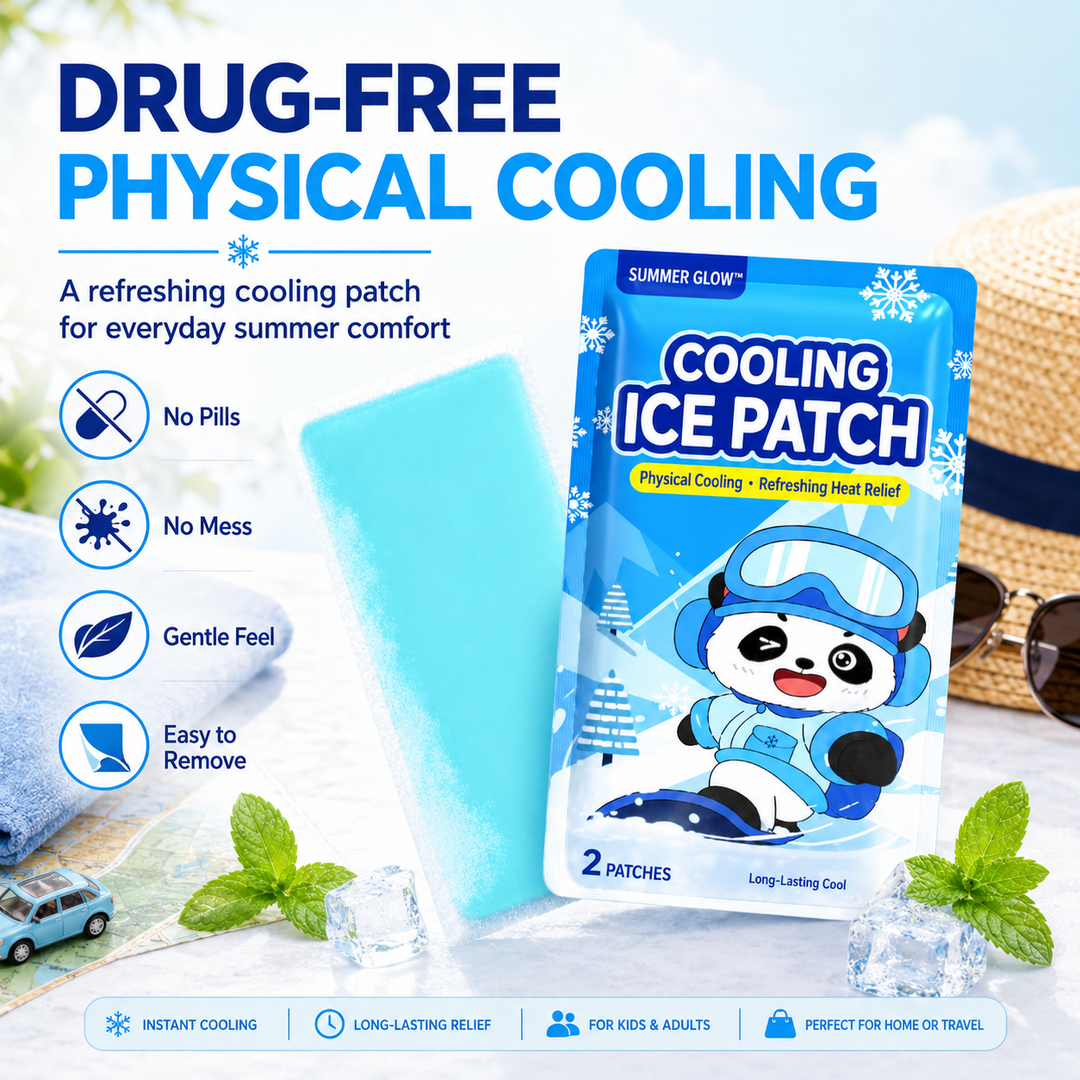 Gentle Skin-Friendly Instant Cooling Relief Patches