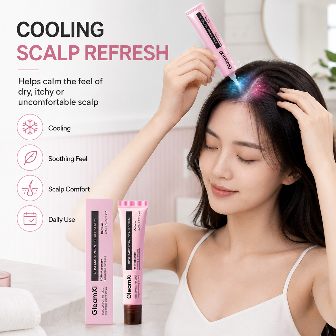 Rosemary PDRN Spicule Scalp Serum (20ml) | Dry & Oily, Flaky-looking Scalp | Korea Hair Care, Free from Parabens, Silicones, Sulfates