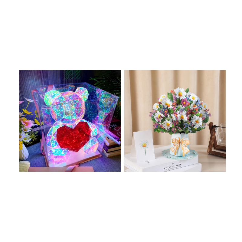 Anniversary Special 💕 Colorful Glowing Bear – 50% OFF
