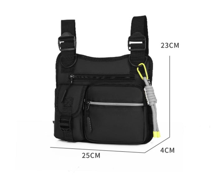 💥Limited Time Sale 50% Off🔥Adjustable Zipper Multi-functional Tactical Chest Bag💼