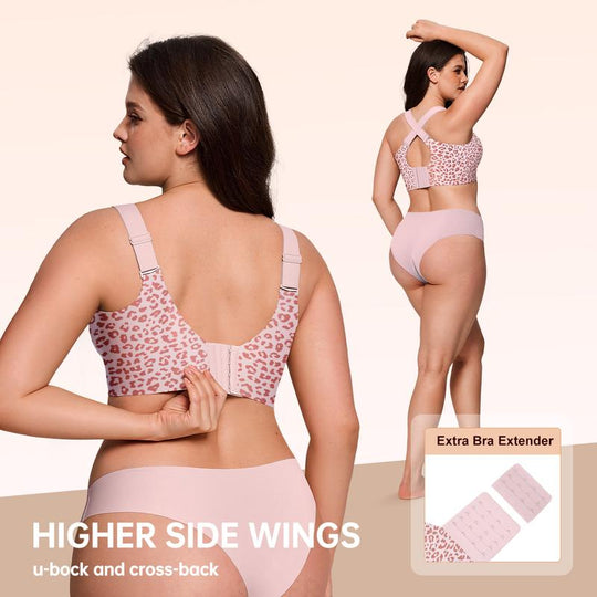 💕LAST DAY SALE 60% OFF🥰Women's Jelly Bras Wirefree Full Coverage No Underwire Everyday Bra | Comfortable Wireless Padded Bras