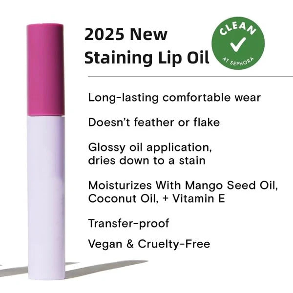 💗LAST DAY - BUY 1 GET 1 FREE💗Lips Staining Lip Oil (Non-Sticky | Non-Smudge | 24H Long-Lasting👄)