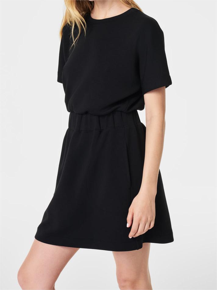 Casual Elastic-Waist T-Shirt Dress👗