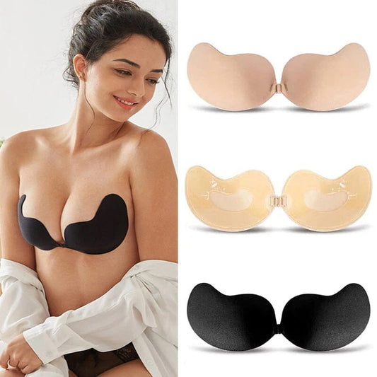 💗BUY 1 GET 1 FREE - 2 PAIRS - EACH ONLY ￡3.99!!🎁Adhesive Push-up Bra