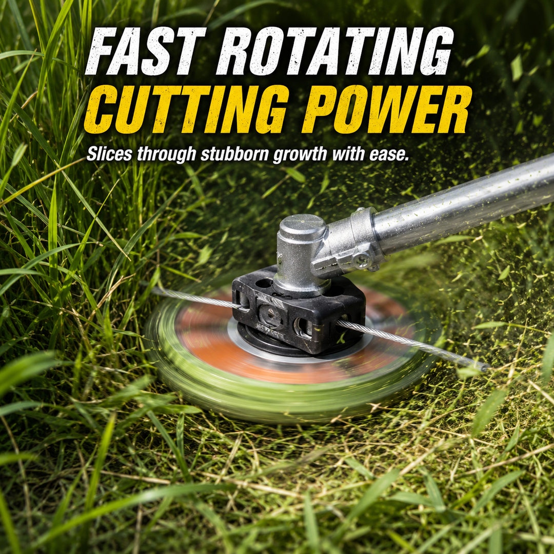 ⏰🔥LIMITED TIME 50% OFF! ⚡Heavy-Duty Steel Wire Weed Eater Head