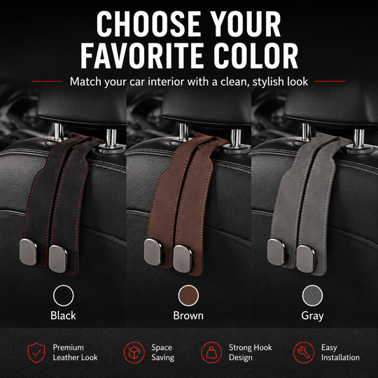 LAST DAY - BUY 1 GET 1 FREE 🧥Seat Back Hanger – Perfect for Bags, Coats & More