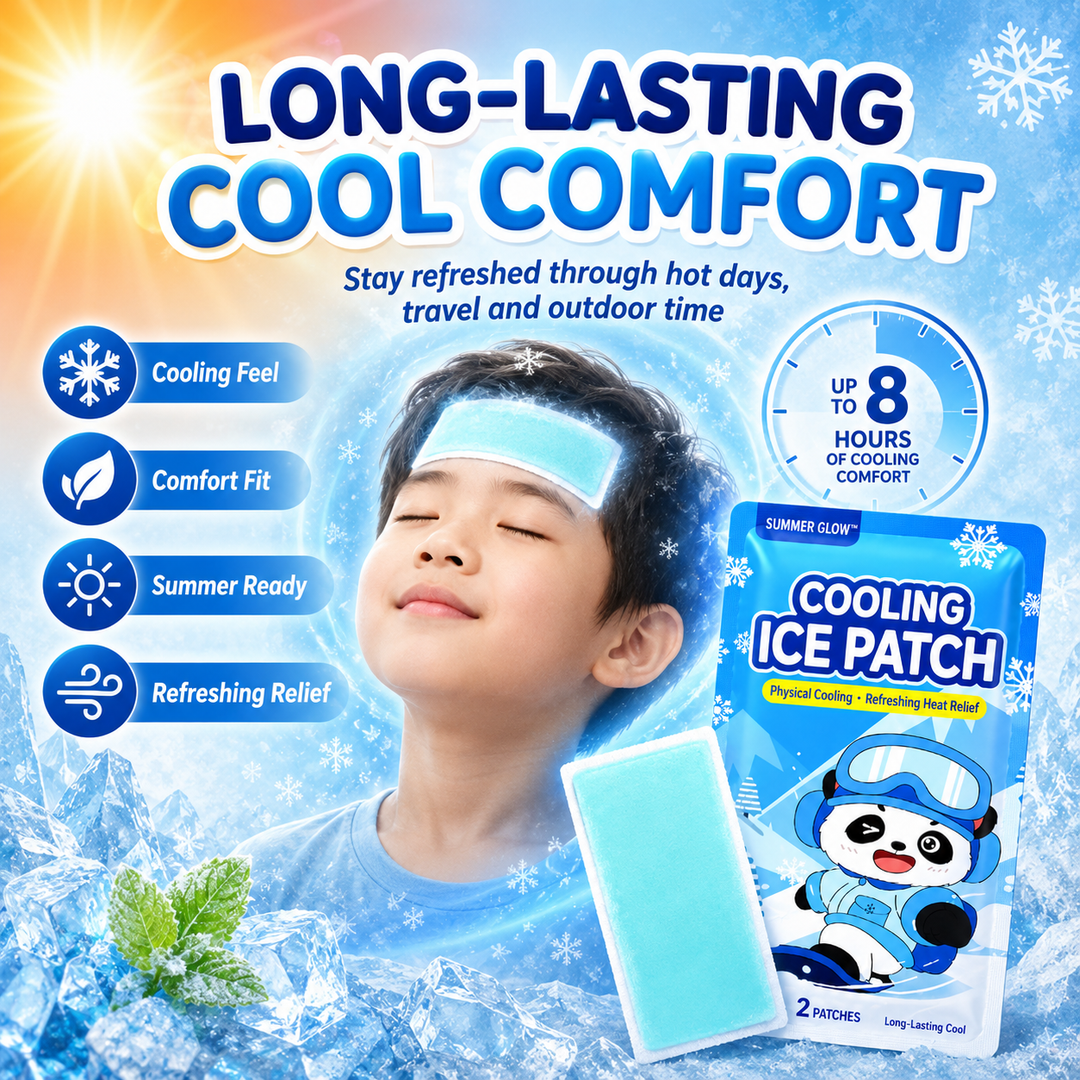 Gentle Skin-Friendly Instant Cooling Relief Patches