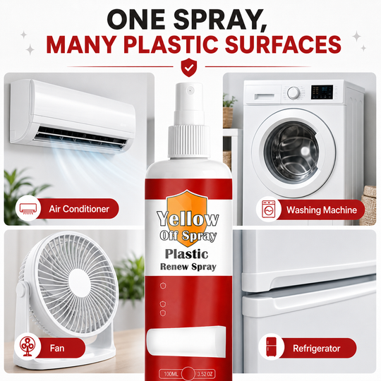 Plastic Renew Yellow-Off Spray Cleaner