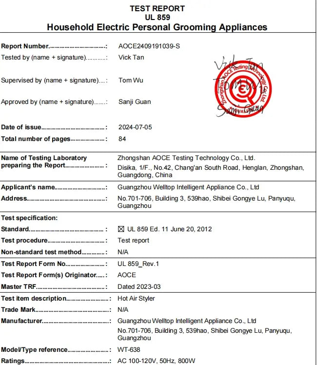 5-in-1 Multi-Functional Hair Dryer & Curler