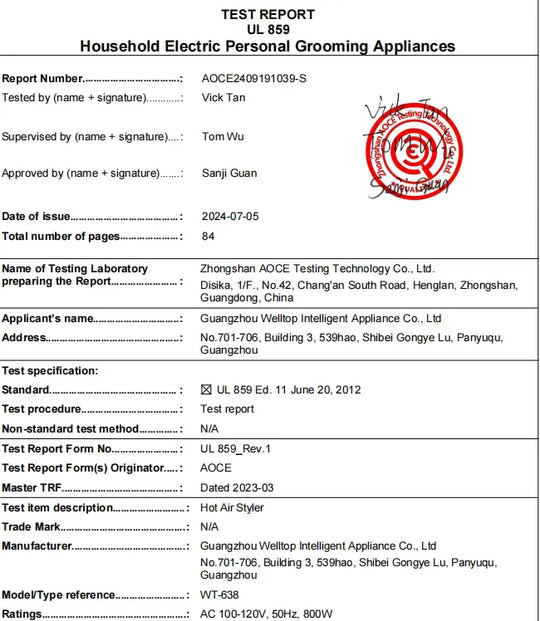 5-in-1 Multi-Functional Hair Dryer & Curler