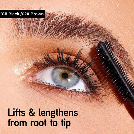 🎁Last Day BUY 1 GET 1 FREE Each only￡4.99💥Mascara Primer Set – Black or Brown Duo