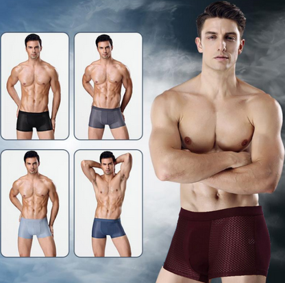 BAMBOO FIBRE BOXER SHORTS - FOR ALL-DAY COMFORT