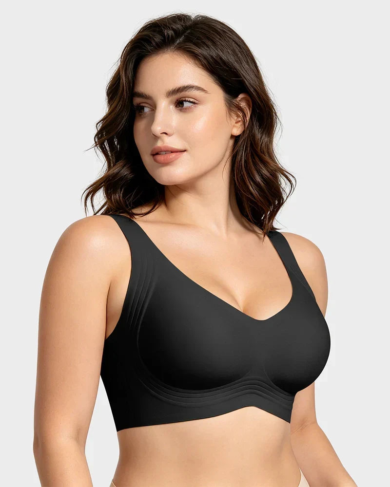 💕LAST DAY SALE 60% OFF🥰Women's Jelly Bras Wirefree Full Coverage No Underwire Everyday Bra | Comfortable Wireless Padded Bras