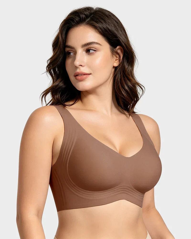 💕LAST DAY SALE 60% OFF🥰Women's Jelly Bras Wirefree Full Coverage No Underwire Everyday Bra | Comfortable Wireless Padded Bras