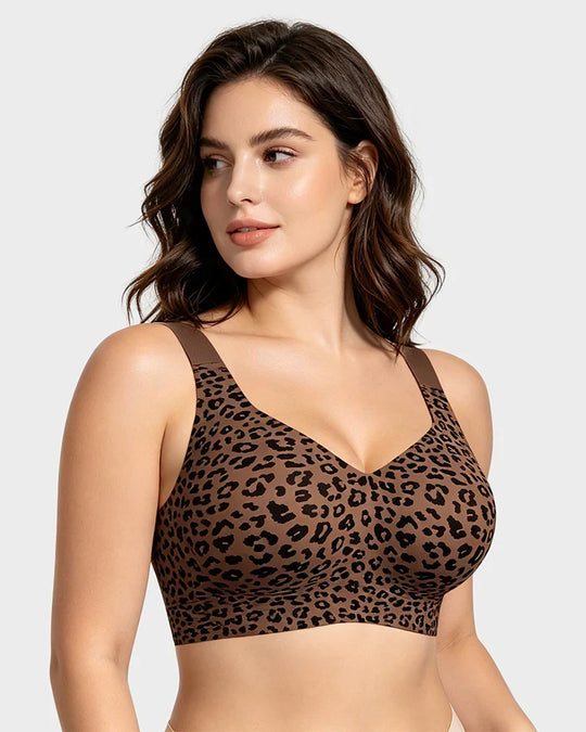 💕LAST DAY SALE 60% OFF🥰Women's Jelly Bras Wirefree Full Coverage No Underwire Everyday Bra | Comfortable Wireless Padded Bras