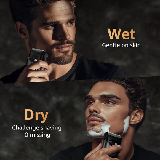🌞Fresh Into Summer With 50% Off!🪒 Mini Electric Shaver with Floating Blades – Smooth & Precise, Anywhere!