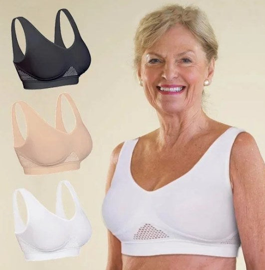 🔥HOT SALE BUY 1 GET 1 FREE - Each only ￡5.49!!!🔥Breathable Cool Liftup Air Bra🔥