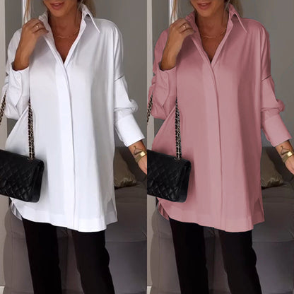 🎁Limited time 49% OFF⏳Lapel Slit Shirt