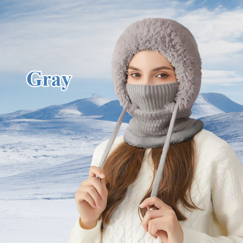 🏆Last Day-75% Off🔥Women's Outdoors Windproof Scarf Hat