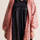 ⏰Early Autumn Sales 50% OFF🍂Women's Mineral Washed Button Down Plaid Shirt With Pockets