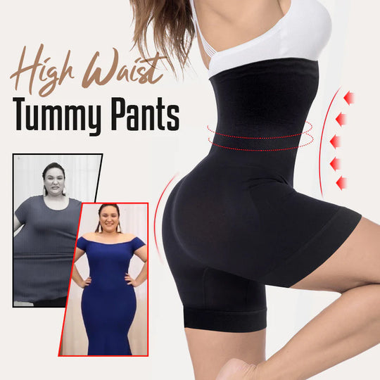 Seamless High-Waist Tummy Control Shapewear