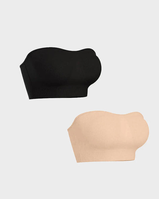 🔥Stay Put Bandeau Bra, Strapless Bra Wireless Seamless Comfort Day