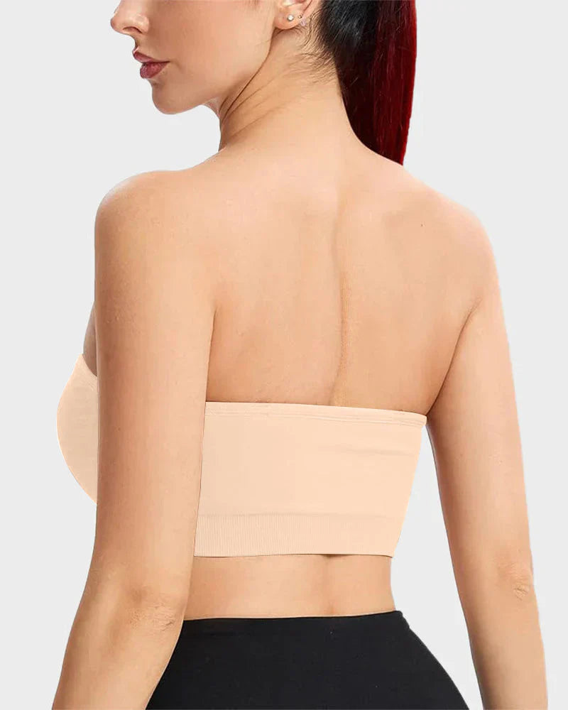 🔥Stay Put Bandeau Bra, Strapless Bra Wireless Seamless Comfort Day