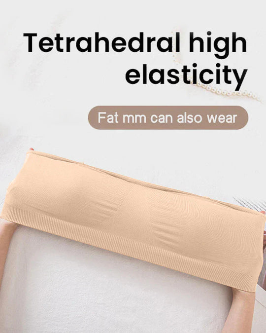 🔥Stay Put Bandeau Bra, Strapless Bra Wireless Seamless Comfort Day