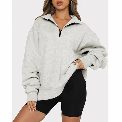 💥Black Friday Hot Sales - 50% OFF🔥Women's Half Zip Pullover Long Sleeve Sweatshirts