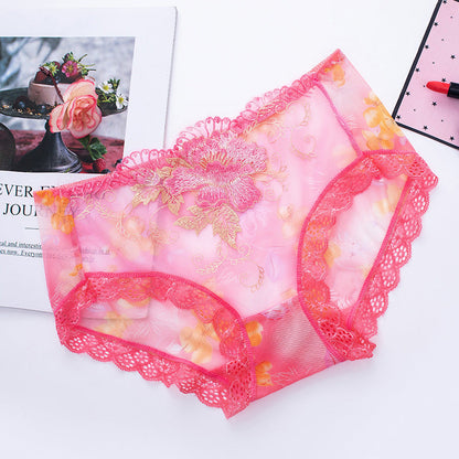 🌸Buy 7 Get 7 Free🌸Antibacterial cotton panty with lace embroidery