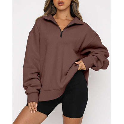 💥Black Friday Hot Sales - 50% OFF🔥Women's Half Zip Pullover Long Sleeve Sweatshirts