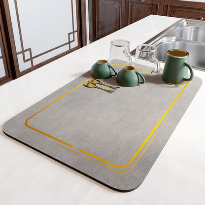 🎁Hot Sale ⏳Kitchen Super Absorbent Draining Mat