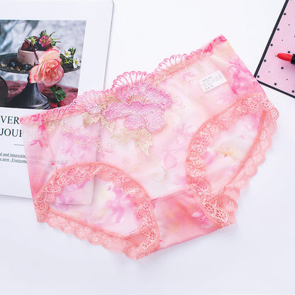 🌸Buy 7 Get 7 Free🌸Antibacterial cotton panty with lace embroidery